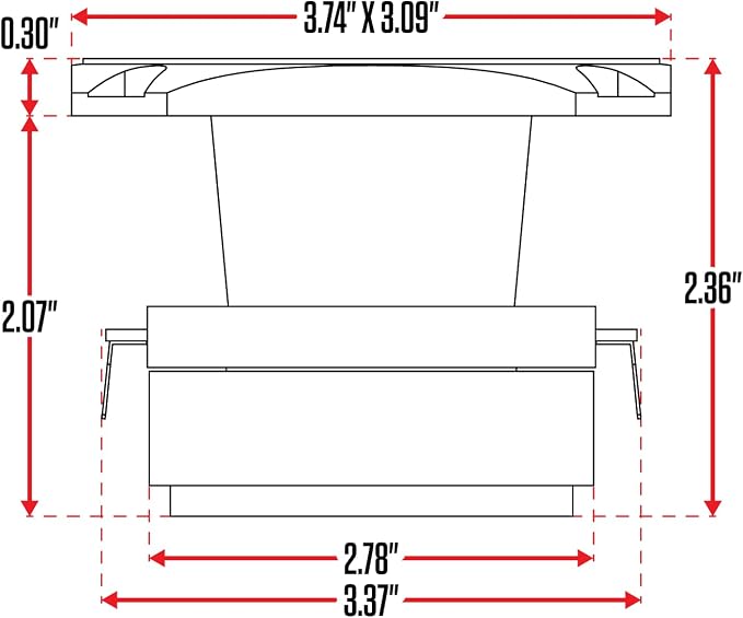 CT Sounds TX-35A 3.5” 600-Watt Titanium Super Tweeters, Pair