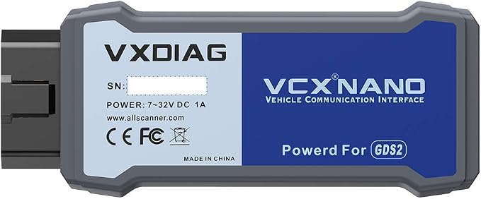 VXDIAG VCX Nano GDS2 and Tech2Win Diagnostic Tool Compatible for GM/OPEL with Global Diagnostic Programming System GDS & GDS2