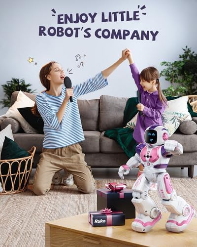 Ruko 18011 Smart Robot Dog Toy for Kids and 6088 Pink Robot Toys for Kids