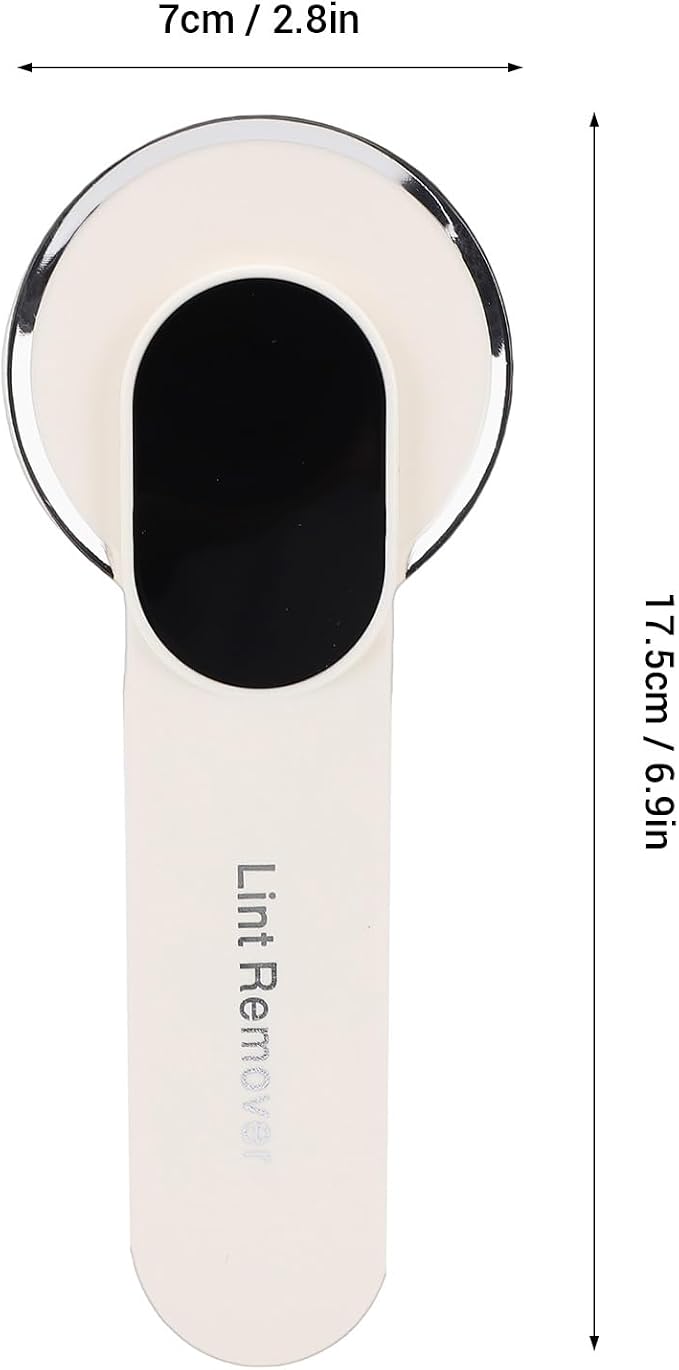 Fabric Shaver Lint Remover for Clothes, Sweater Shaver Sweater Defuzzer Remove Fuzz with 6 Teeth Blades, Lint Ball Remove Pilling Cashmere Wool Furniture