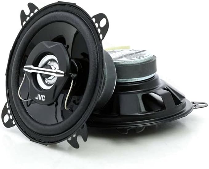 JVC CS-J420X 4-Inch 210 Watts 2-Way Coaxial Car Stereo Speakers (Pair)