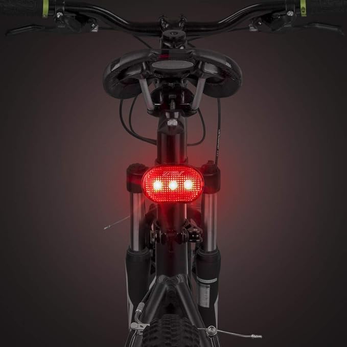 Kryptonite Combo Bike U-Lock Standard, Anti-Theft Security Bicycle Lock, 12mm Steel Shackle & BV Bicycle Light Set Super Bright 5 LED Headlight, 3 LED Taillight, Quick-Release