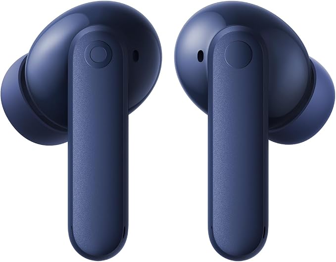 CMF Buds 2 Plus Wireless Earbuds Adaptive Noise Cancelling, Hi-Res Audio Bluetooth Headphones, 12mm Drivers for Deep Bass, 50dB ANC 61.5H Playtime, Sport Ear Buds with 6 Mics, Blue