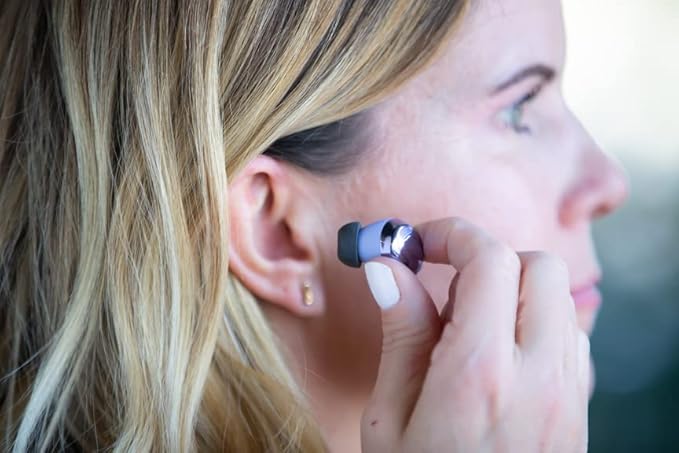 Comply Memory Foam Replacement Earbud Tips for Samsung Galaxy Buds Pro | Ultimate Comfort, Secure Fit, Superior Noise Isolation | Black (S/M/L) (3 Pairs)