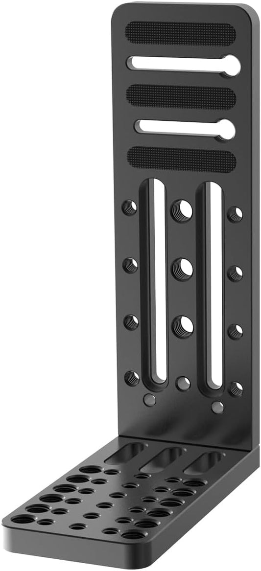 Camera L Bracket ,Universal Vertical Camera Mount Horizontal Switching Tripod Quick Release Plate Compatible with Canon Nikon Sony 4K Video Fujifilm DJI Stabilizer Monopod (Long Version)