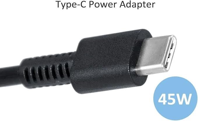 OEM 45W USB C Charger for HP L42206-001 Chromebook 11 13 14 15 G1 G2 G3 G4 | G5 G6 X360 L42206-003 L42206-004 L43407-001 860210-850 N8N14AA Type C Adapter Power Supply