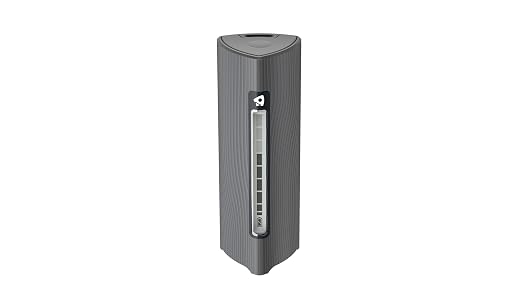 Portable CO2 Tracker for Travel for Peak of Productiviy & Brain Fuel Monitor Indoor & Outdoor - Your Wellbeign Trainer with Rechargeable 6-Month Battery (Graphite) iOS ONLY