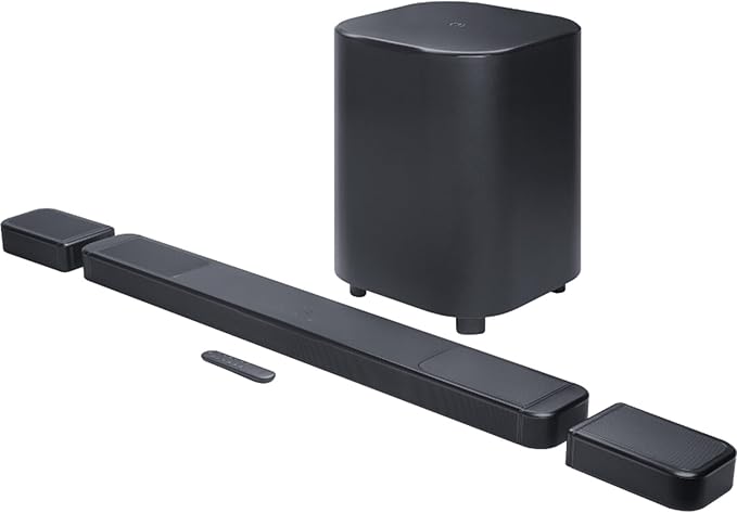 JBL BAR-1300X-MK2 AI Sound Boost with Dolby Atmos Soundbar System and 2 Year Amber Protection Plan (2025)