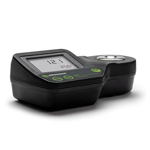 Milwaukee 0 to 85% Brix Digitial Refractometer with Carrying Case - MA871BOX