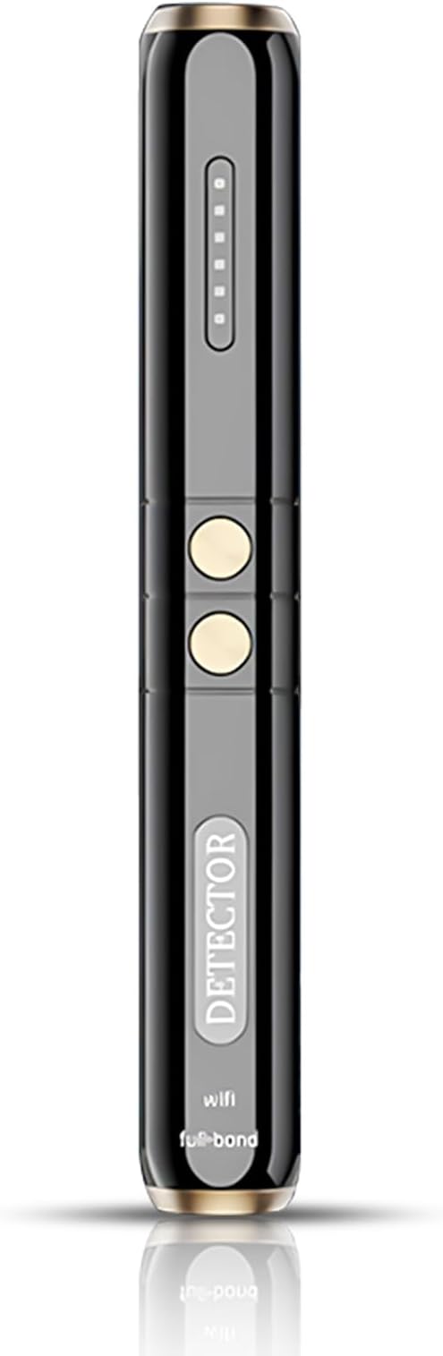 Hidden Camera Detectors – Small Anti Spy with Audio/Video GPS Tracker RF Detector for Wireless Cameras Cars Tracking Device - Mini Travel Pen for Finding Voice Recorder Bug Devices (Small Size)