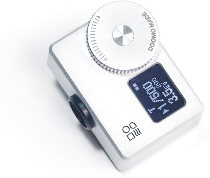 OLED Light Meter, Meter S, New Screen Design, Real-time Metering and One-Button Metering for Vintage Cameras (Chrome)
