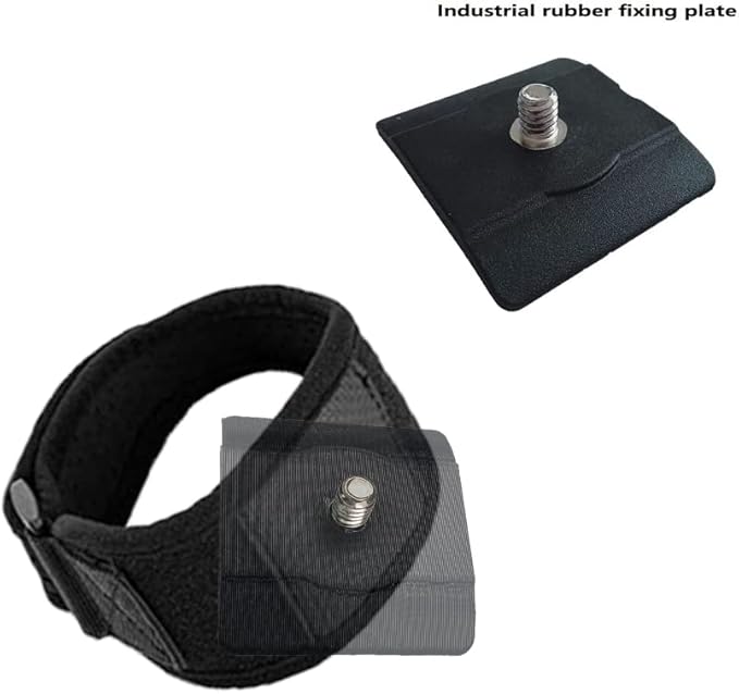 JLD VR Tracker Belt for HTC Vive System Puck - Adjustable Strap Waist and Full-Body Tracking in Virtual Reality（1x 4X Wrist Strap）, black, 47.6 in,Wrist 10.6