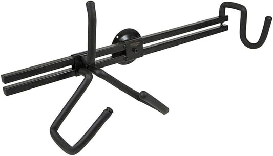 Monoprice Electric Guitar Wall Mount - Black, Horizontal Hanger/Holder, 23-Inch Bracket Length, Store or Display For All Standard Sized Electric Guitars