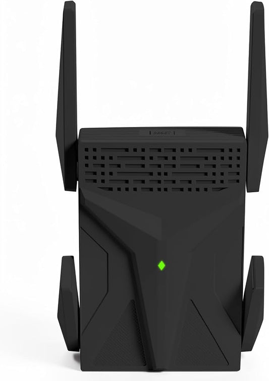2026 2100Mbps WiFi Extender -AC2100 WiFi Extender Signal Booster for Home-Dual Band (2.4G/5.8G), WiFi Booster Up to 13,888 sp.ft, Faster Speed,Support 100+ Smart Devices Easy Setup (Black)