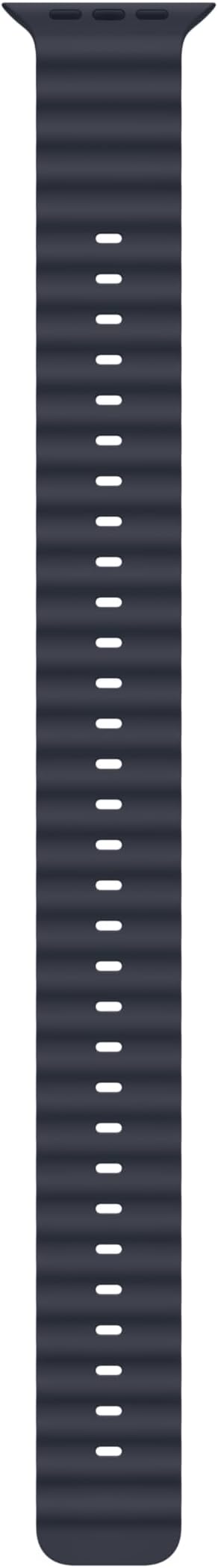 Apple Watch Band - Ocean Band Extension (49mm) - Navy with Black Titanium Finish - Extension