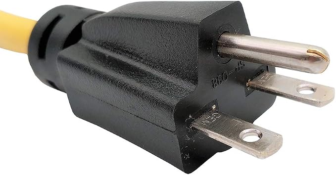 Parkworld 60493 NEMA 6-15 Splitter, 6-15P to (2) 6-15R (T-Blade Female Also for 6-20R Adapter) 250V, 20A, 5000W, 3 Feet