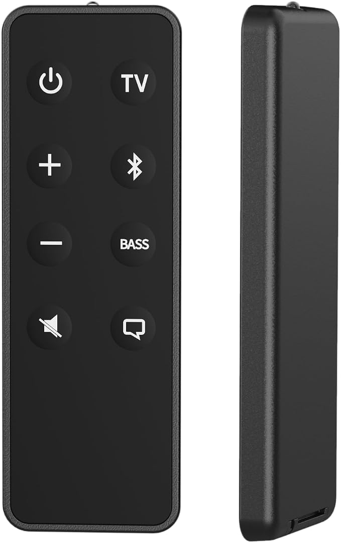 Replacement Remote Control for Bose Solo 5 10 15 Sound Bar, Compatible with Bose Solo 5 10 15 Series II TV Sound System 410376 418775 431974 845194 740928-1120 838309-1100 with CR2025 Battery