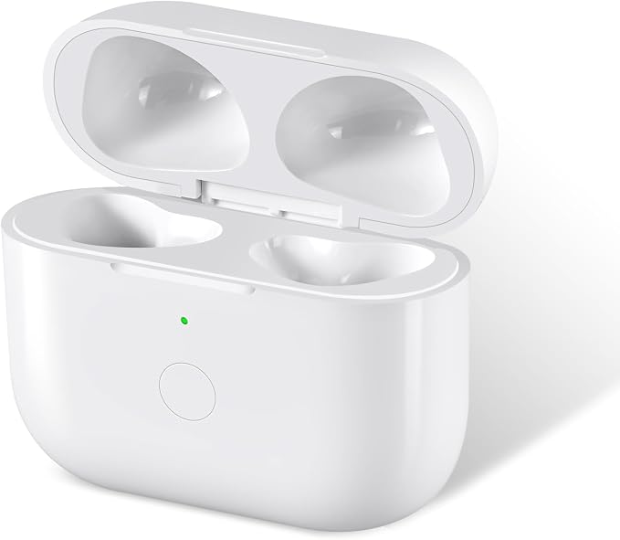 Wireless Charging Case Replacement Compatible with AirPod 4 with USB-C Charging, Air Pod 4th Generation Charger Case with Bluetooth Pairing Sync with Type-C, No Earbuds