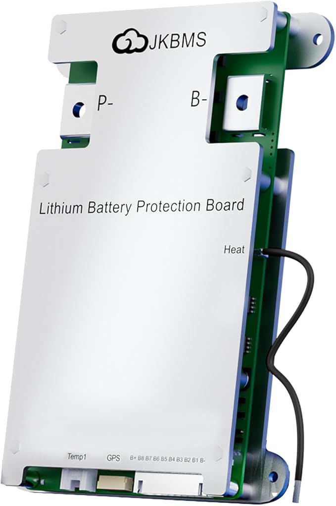 JK BMS Smart BMS 3S-8S 100A 1A Active Balancer JK-B1A8S10P-HCRPB | JK BMS for LiFePO4 Li-ion LTO batteries with Bluetooth RS485 CAN parallel function alarm and multi protection