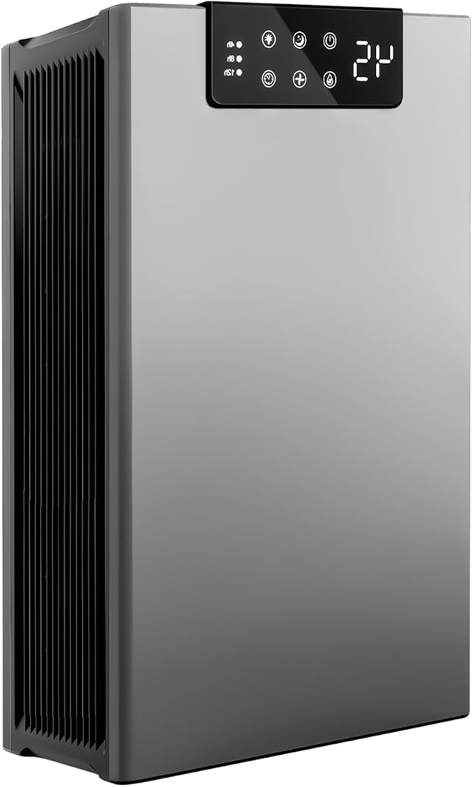 KeepGlad Dehumidifier, 98OZ Dehumidifiers for Home, SlateGray