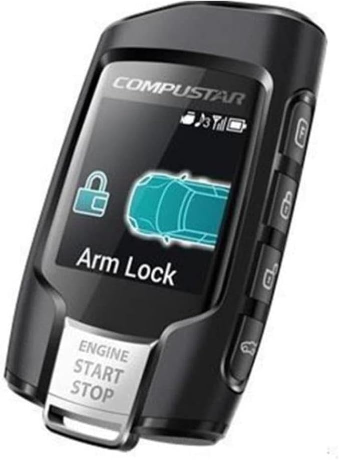 Compustar Q9 2-Way LCD Replacement Remote with up to 3000' Range