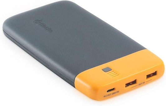 BioLite, Charge 40 PD, 10,000 mAh Multiple Device Portable Power Bank, 18 W USB-C in/Out and USB-A Out