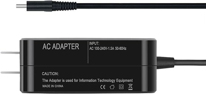 ‎‎Zencend 65W 5-20V 2-3.25A USB-C AC/DC Adapter Charger Compatible with Ikarao Shell S1 S2 S3 Smart Karaoke Machine Wireless Portable Speaker PA System Power Supply Cord Cable