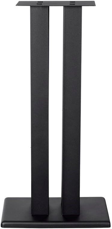 Monolith Speaker Stands - Sturdy Construction, Rectangular Columns, Rectangular Columns, 32 Inch, Black