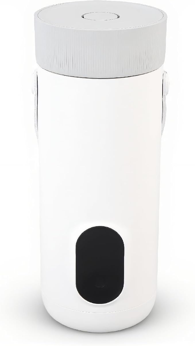 Travel Electric Kettle, 350ml Cordless USB Fast Boiling Stainless Steel, Portable Hot Water Boiler, for Tea Coffee
