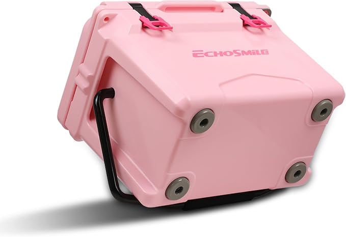 EchoSmile 12/18/25 Quart Rotomolded Cooler, Built to Stand up to The Rigors of The Journey
