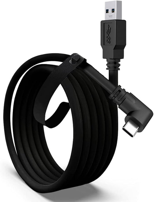 10FT Link Cable for Oculus Quest 3/Quest 2, High Speed Data Transfer Charging Cable USB 3.0 to USB C Cable Charger for Oculus Quest 2 Accessories VR Headset Gaming to PC