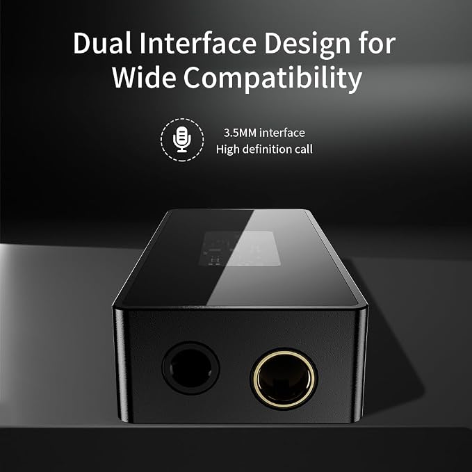 LEAUDIO TRN Black Pearl Portable Hi-Fi Digital Audio Decoder 3.5+4.4 Output Dual CS43131 PCM 384kHz 32Bit DSD256 DAC Headphone Amplifier