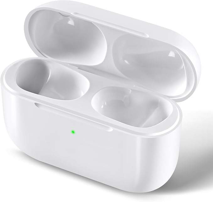 Wireless Charging Case Replacement Compatible with AirPod Pro 3,Air Pod Pro 3 Charger Case with Bluetooth Pairing Function,Type-C Charging,White