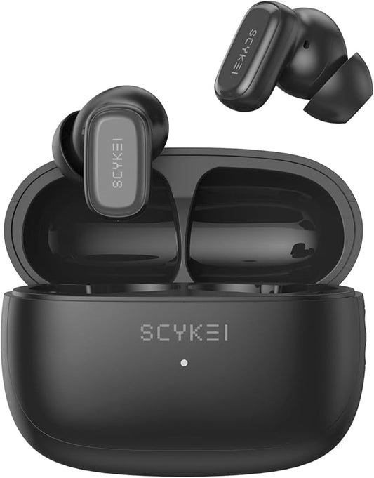 Wireless Earbuds Bluetooth Headphones, Translation Earbuds Real Time - AI 165 Language Translator Earbuds, Audifonos Traductores Inglés Español, in-Ear Translate Earphone for Travel Learning