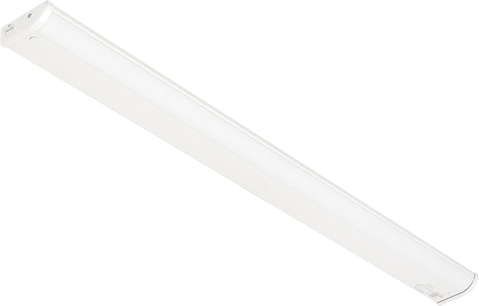 Inlight 40" LED Under Cabinet Lighting, 5 CCT Selectable 2700-5000 K, Dimmable, ETL-Listed, White Finished, IN-0208-5-WH
