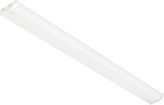 Inlight 40" LED Under Cabinet Lighting, 5 CCT Selectable 2700-5000 K, Dimmable, ETL-Listed, White Finished, IN-0208-5-WH