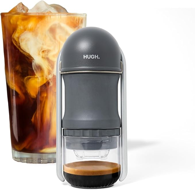 V4 Manual Espresso Machine – Portable Lever Espresso Maker with Non-Pressurized 51mm Basket | Electricity-Free | 590g Lightweight | Travel, Camping & Home | Barista Crema | Made in Korea