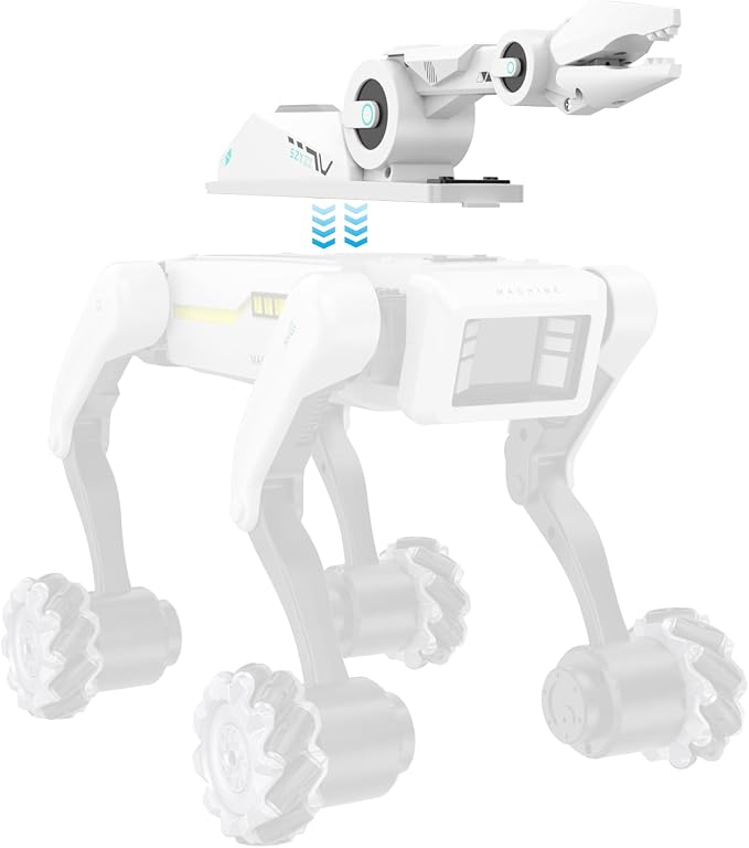 Interchangeable Gripper Claws for Robotic Dog - Durable Replacement Attachment: Perfect for Picking Up Flowers or Small Greeting Cards, Compatible with Base Model, for Kids Ages 6 and Up