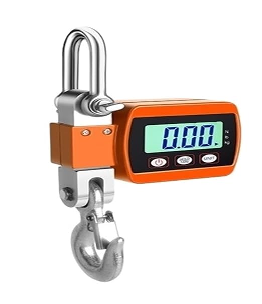 Hanging Scale Luggage Scales Digital Crane Portable Heavy Duty LCD Backlight Industrial Hook Unit Change