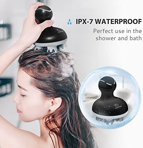 COMFIER Electric Scalp Massager, Waterproof Head Massage & USB Cable 1M,Type C Charger Cord, Charging Cable