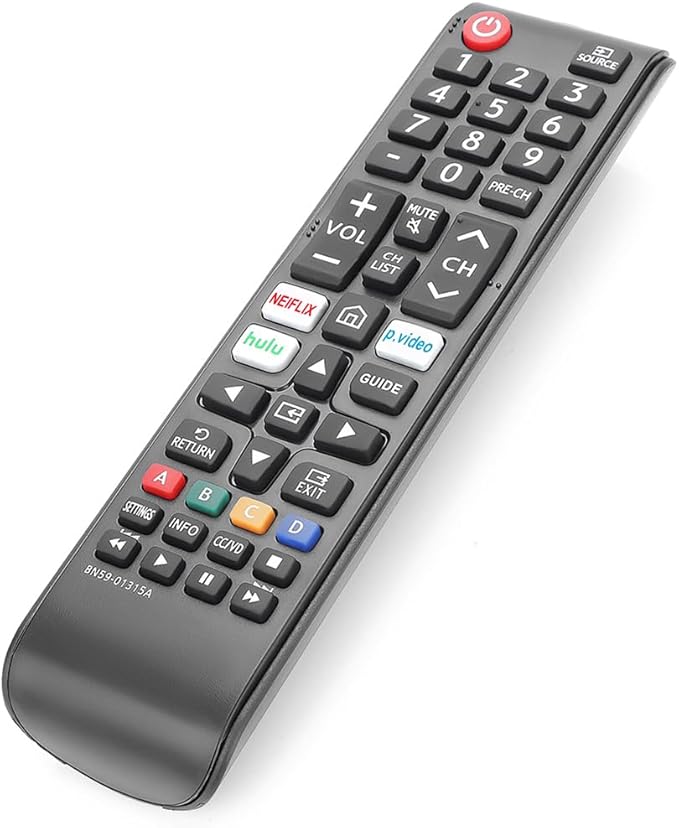 for Samsung-Smart-TV-Remote-Replacement, Universal for All Samsung TVs (BN59-01315A)