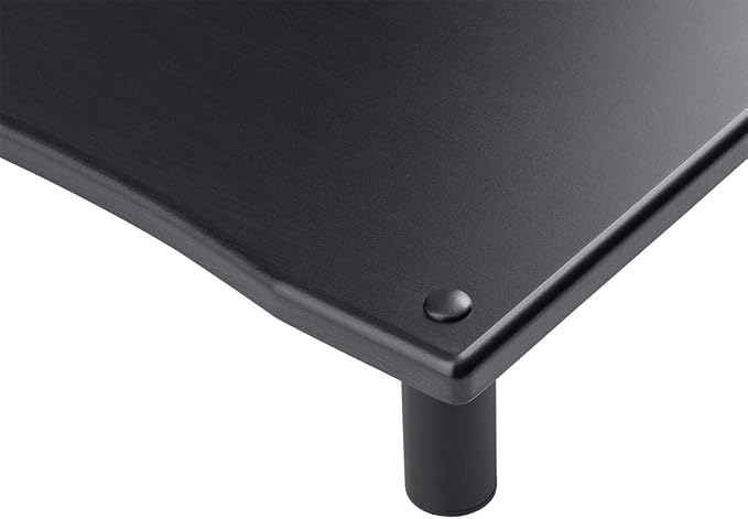 Monolith Amplifier/Component Stand XL - Open Air Design, Scratch-Resistant, Hold up to 200Lbs., Perfect Way to Organize AV Components, Black