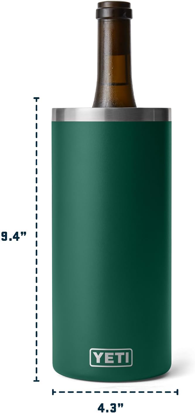 YETI Rambler Wine Chiller, Fits Most Wine Bottles