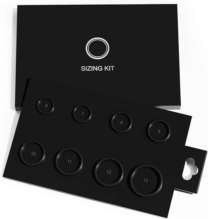 Smart Ring Sizing Kit Find Your Before You Buy, Accurate Ring Sizer to Reduce Returns, Wear 24 Hours for Best Size
