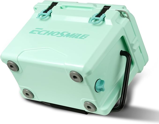 EchoSmile 12/18/25 Quart Rotomolded Cooler, Built to Stand up to The Rigors of The Journey