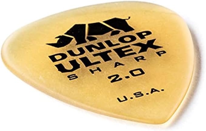 Jim Dunlop Ultex® Sharp Pick 2.0MM - 72 Pack