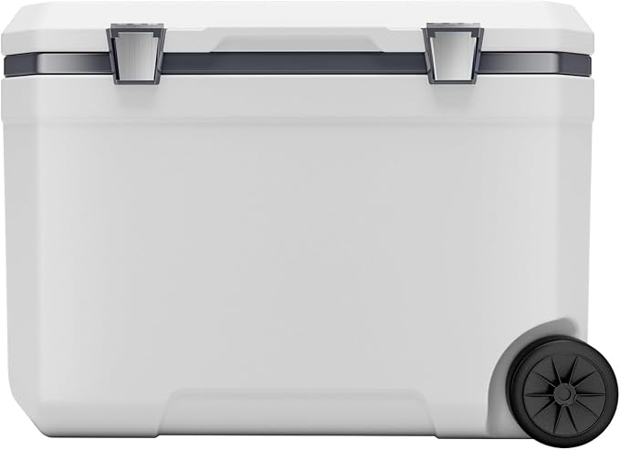 VEVOR Portable Cooler,Hard Cooler with Ice Retention, Heavy-Duty Handles and Strap, Lightweight Rigid Material Insulated Portable Cooler, Suitable for Family Picnics and Short Trips