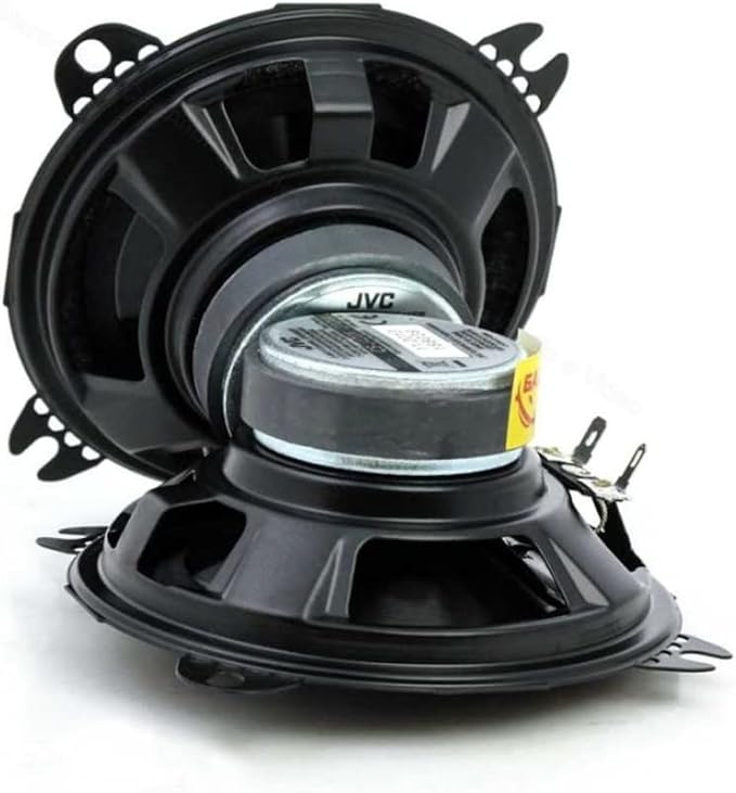JVC CS-J420X 4-Inch 210 Watts 2-Way Coaxial Car Stereo Speakers (Pair)