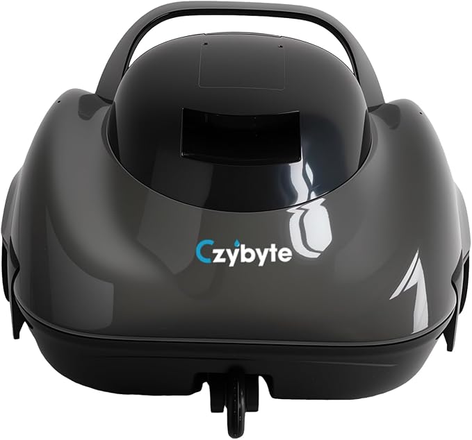 Robotic Pool Cleaner, Cordless Pool Vacuum with 18.5 GPM Powerful Suction,120-Min Runtime, Self-Parking, Pool Vacuum for Above-Ground & Flat Pools to 860 sq.ft，Gray