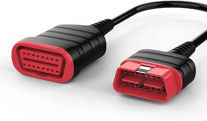 THINKCAR THINKSCAN 662 OBD2 Scanner + Universal 16 Pin Male to Female OBD2 Extension Cable,Car Scanner Engine ABS SRS Transmission